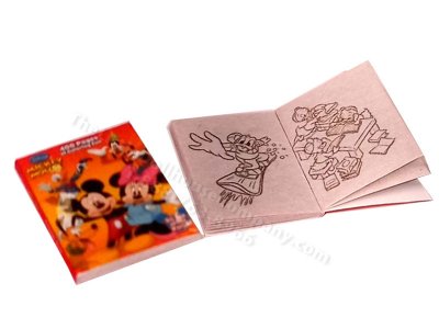 (image for) Miniature Mickey Mouse Coloring Book with Real Pages