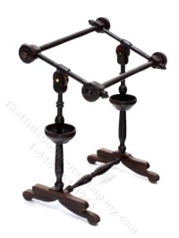 (image for) Antique Miniature Standing Embroidery Frame for Dollhouses