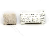 (image for) Miniature Pair of Fuzzy and Word Pattern Pillows