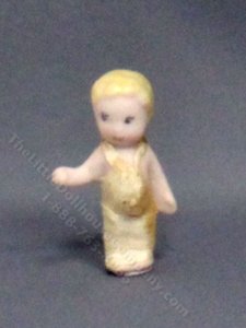 (image for) Vintage Miniature Baby Doll for Dollhouses