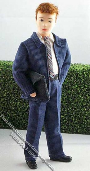 (image for) Roland Flexible Man Doll by Erna Meyer for Dollhouses