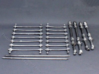 (image for) Miniature Wrought Iron Bed Frame Kit for Dollhouses