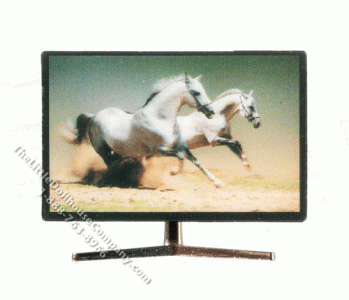 (image for) Dollhouse Scale Model Pedestal 3D TV