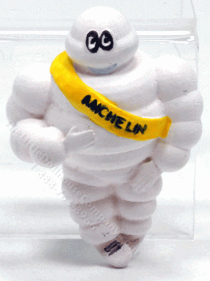Miniature Michelin Man Figurine by Jane Woodham
