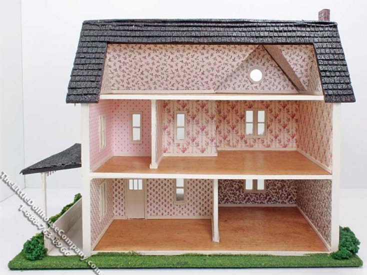Quarter Scale Farm Dollhouse Kit Complete with Landscaping Little
