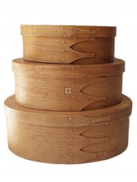 Miniature Round Wooden Shaker Box Kit