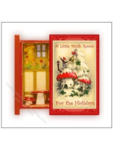 Miniature Secret Book - A Little Mush Room (image for) Miniature Secret Book - A Little Mush Room