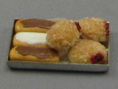 (image for) Dollhouse Scale Model Dessert Tray