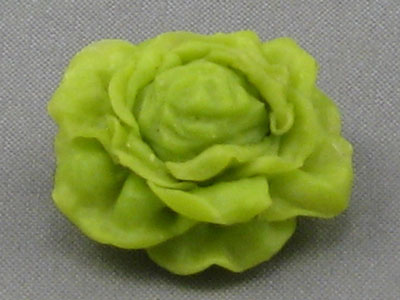 (image for) Dollhouse Scale Model Green Soft Lettuce