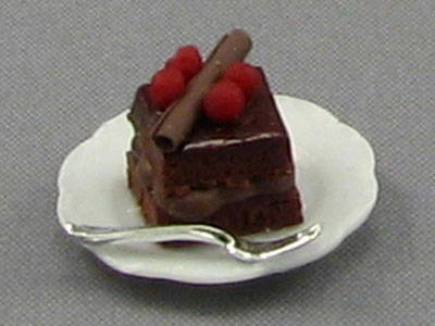 (image for) Dollhouse Scale Model Cake Plate