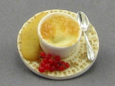 (image for) Dollhouse Scale Model Pudding Dessert