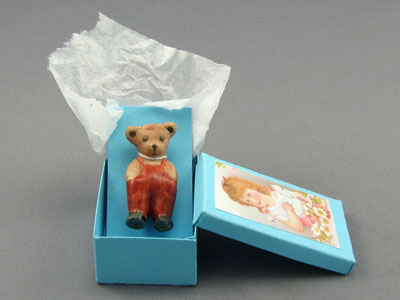 (image for) Porcelain Teddy Bear Doll