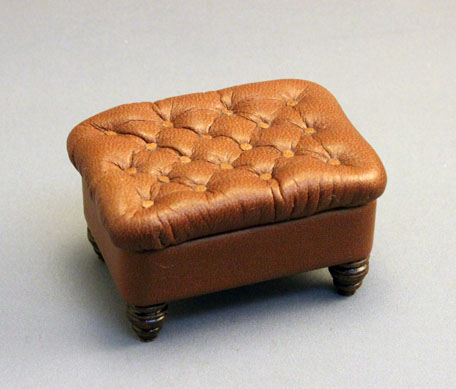 (image for) Tuffted Ottoman by Judith Blondell