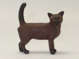 (image for) Miniature Standing Burmese Cat by Karl Blindheim