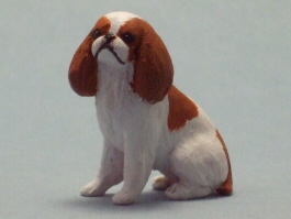 (image for) Miniature Sitting English Toy Spaniel by Karl Blindheim