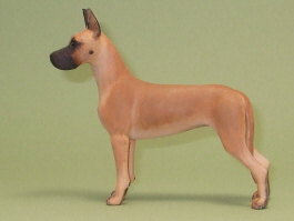 (image for) Dollhouse Scale Model Great Dane by Karl Blindheim