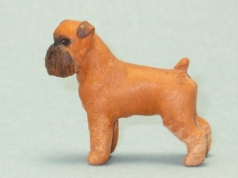 (image for) Miniature Standing Brussels Griffon by Karl Blindheim