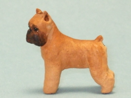 (image for) Miniature Standing Brussels Griffon by Karl Blindheim