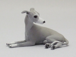 (image for) Miniature Female Laying Italian Greyhound by Karl Blindheim