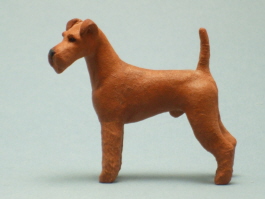 (image for) Miniature Standing Irish Terrier by Karl Blindheim