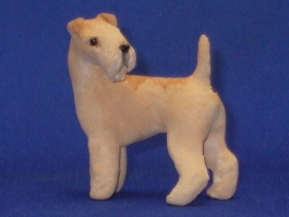 (image for) Miniature Standing Lakeland Terrier by Karl Blindheim
