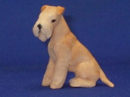 (image for) Miniature Sitting Lakeland Terrier by Karl Blindheim
