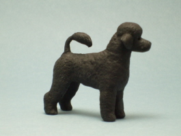 (image for) Miniature Standing Portuguese Water Dog by Karl Blindheim
