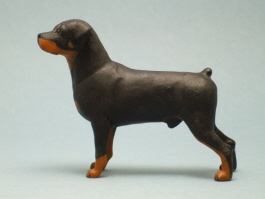 (image for) Miniature Standing Male Rottweiler by Karl Blindheim