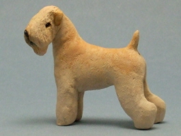 (image for) Miniature Standing Soft-Coated Wheaten Terrier by Karl Blindheim