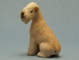 (image for) Dollhouse Scale Soft-Coated Wheaten Terrier by Karl Blindheim