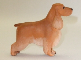 (image for) Miniature Female Red English Cocker Spaniel by Karl Blindheim
