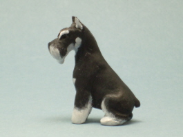 (image for) Dollhouse Scale Model Schnauzer ( Miniature ) by Karl Blindheim