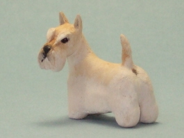 (image for) Miniature Standing Wheaten Scottish Terrier by Karl Blindheim