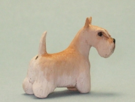 (image for) Miniature Standing Wheaten Scottish Terrier by Karl Blindheim