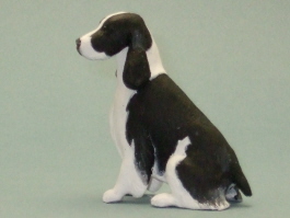 (image for) Miniature Sitting English Springer Spaniel by Karl Blindheim