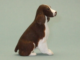 (image for) Miniature Sitting English Springer Spaniel by Karl Blindheim