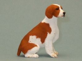 (image for) Miniature Sitting Welsh Springer Spaniel by Karl Blindheim