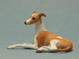 (image for) Miniature Laying Whippet by Karl Blindheim