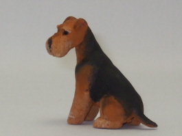 (image for) Miniature Sitting Welsh Terrier by Karl Blindheim