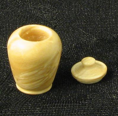 (image for) Dollhouse Scale Model Acrylic Vase with Top