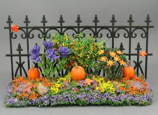 (image for) Autumn Garden Fence - Mini Creations by Judy