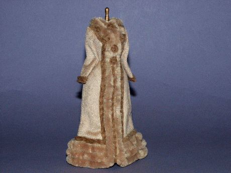 (image for) Miniature Fabric Coat on Mannequin