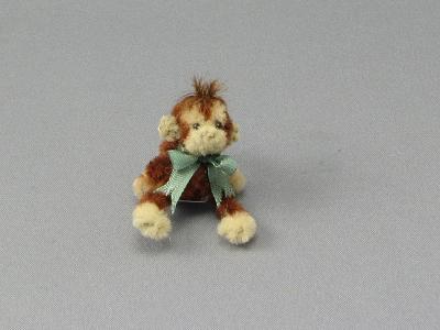 (image for) Miniature Monkey with Ribbon Tie by Sue Wilkes