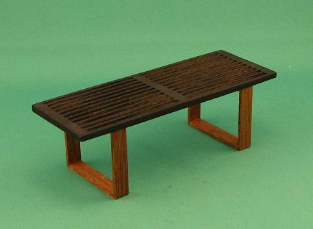 (image for) Artisan Slotted Bench by Warren Richardson