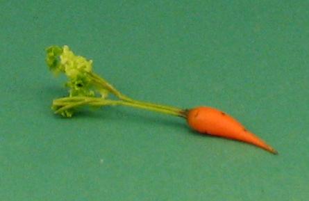 (image for) Dollhouse Scale Model Carrot