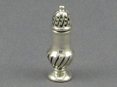 (image for) Miniature Sterling Silver Sugar Caster by Don Henry