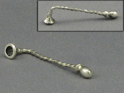 (image for) Miniature Sterling Silver Candle Snuffer by Don Henry