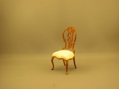 (image for) Dollhouse Miniature Savannah Side Chair