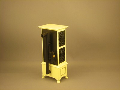 (image for) Ladies Victorian Parlor Stove White