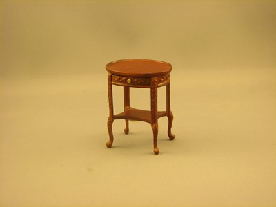 (image for) Round Side Table Mahogany